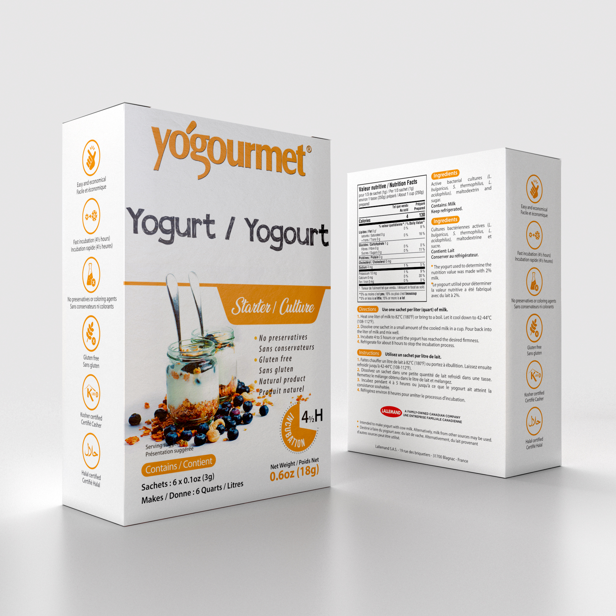Culture de yogourt originale