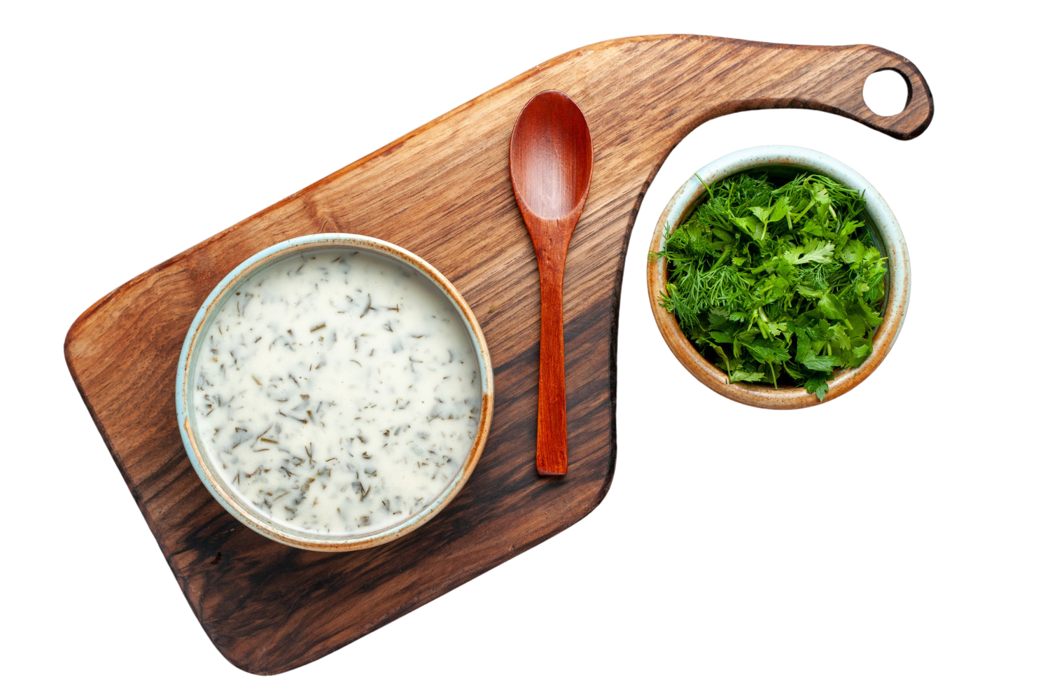What spring herbs to accompany your homemade yogurt in the kitchen?